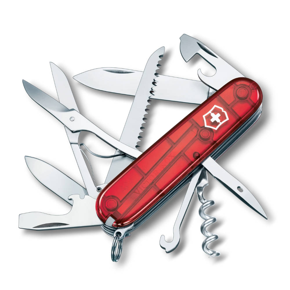 Victorinox - Huntsman Rouge Transparent